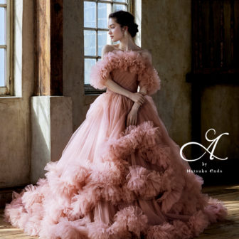 A by Hatsuko Endo：ミニー（HE-165）－ブライダルハウスささき：仙台店（宮城県）