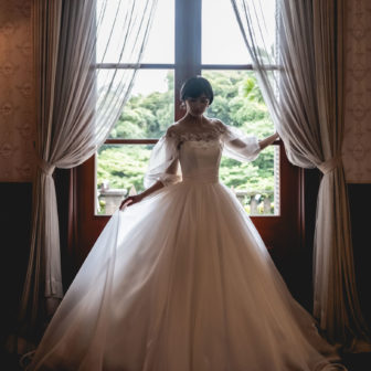 Bellezzabella（ベレッツァベッラ）フォルトゥーナ with パフスリーブ - OD-681：ブライダルハウスささき：仙台店